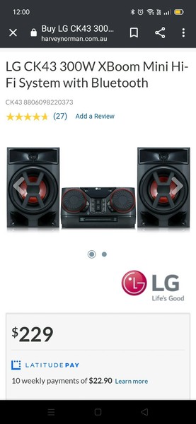 lg xboom ck43 review